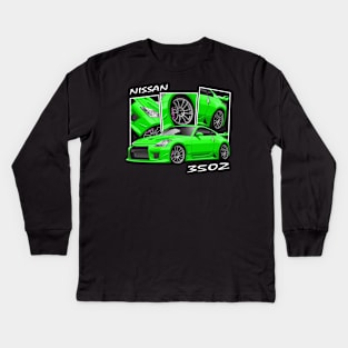 Nissan 350Z, JDM Car Kids Long Sleeve T-Shirt